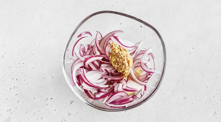 Винегрет с квашеной капустой и морковью по-корейски: шаг 3