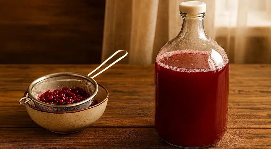 Вино из красной смородины: шаг 3