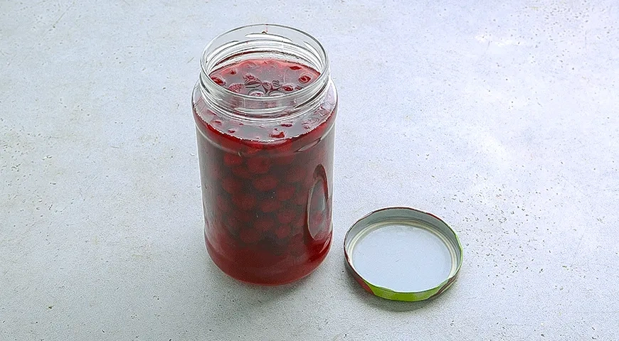 Вишневая настойка на водке и бренди: шаг 3