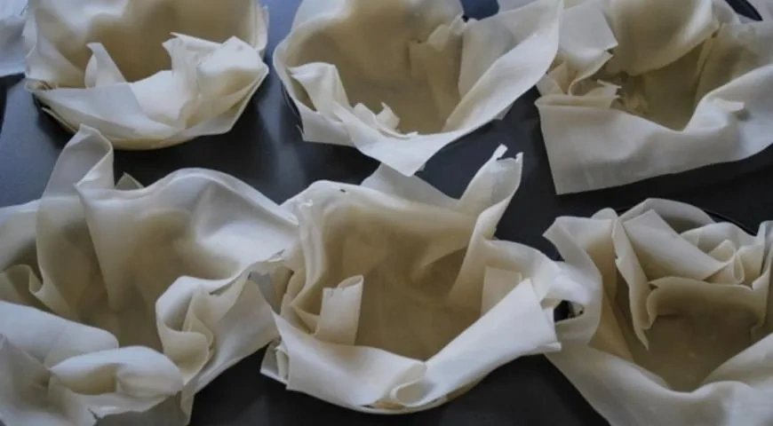 Яблоки в тесте фило: шаг 3