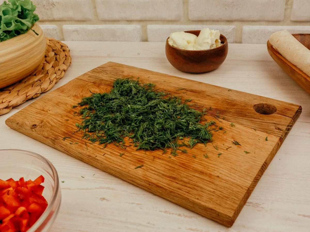 Шаг 3: Закуска из лаваша