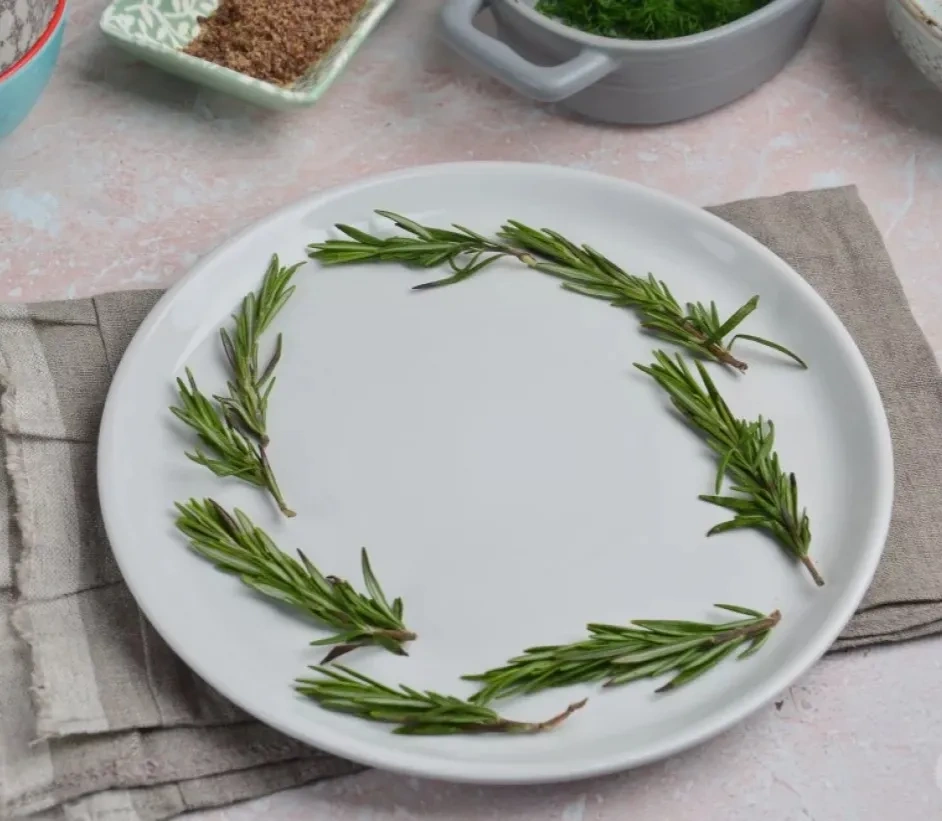 Закуска «Рождественский венок»: шаг 3