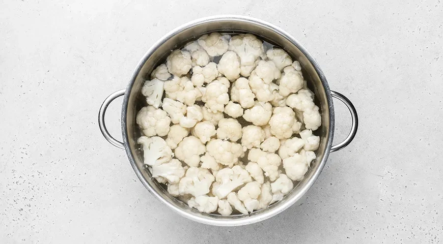 Запеченная цветная капуста с сыром по-домашнему: шаг 3