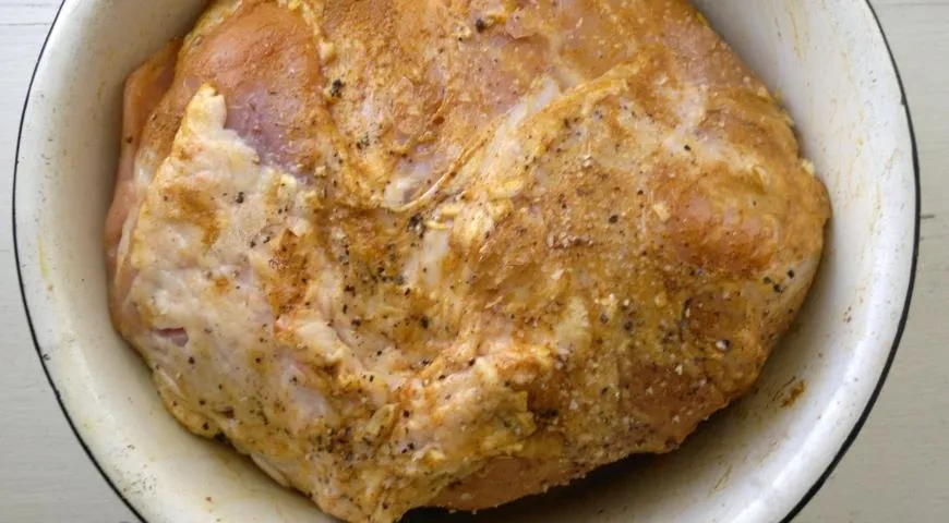 Запечённый свиной окорок: шаг 3