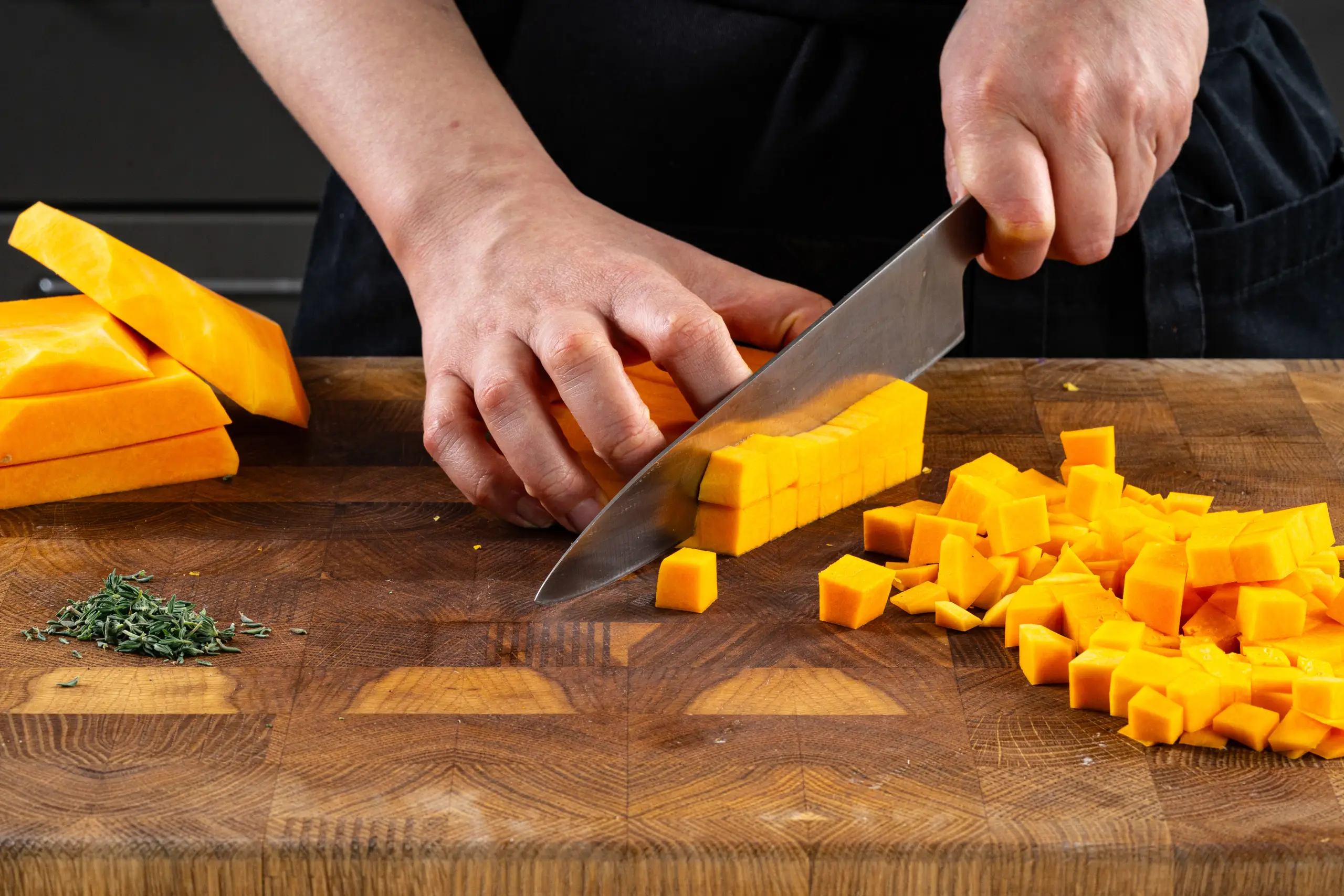 Шаг 3: Запеканка из тыквы с клюквой