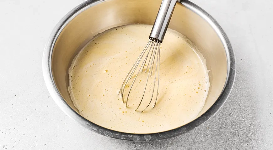 Заварной крем без молока: шаг 3