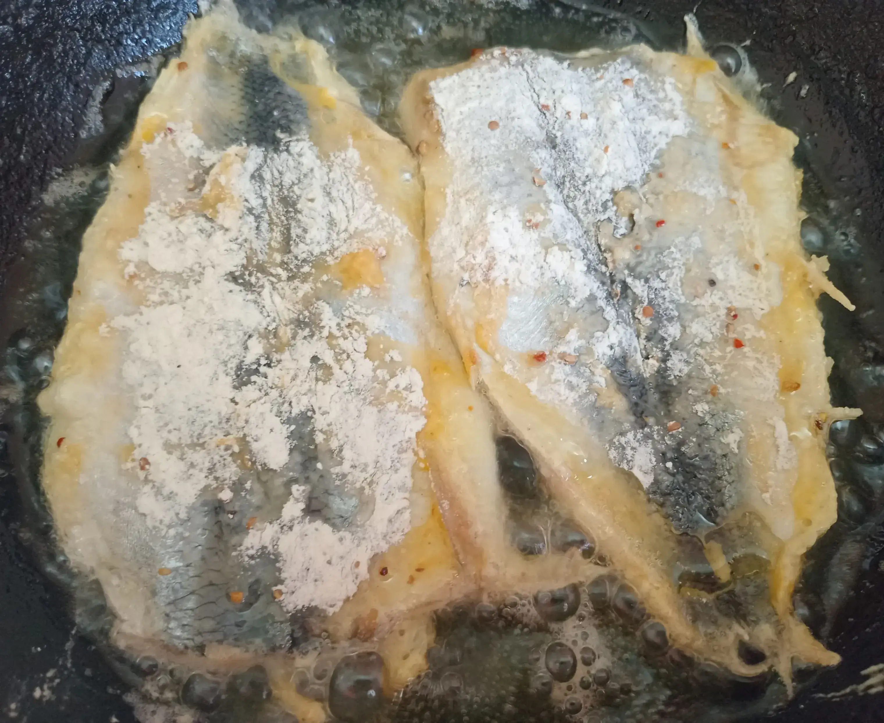 Жареная салака: шаг 3