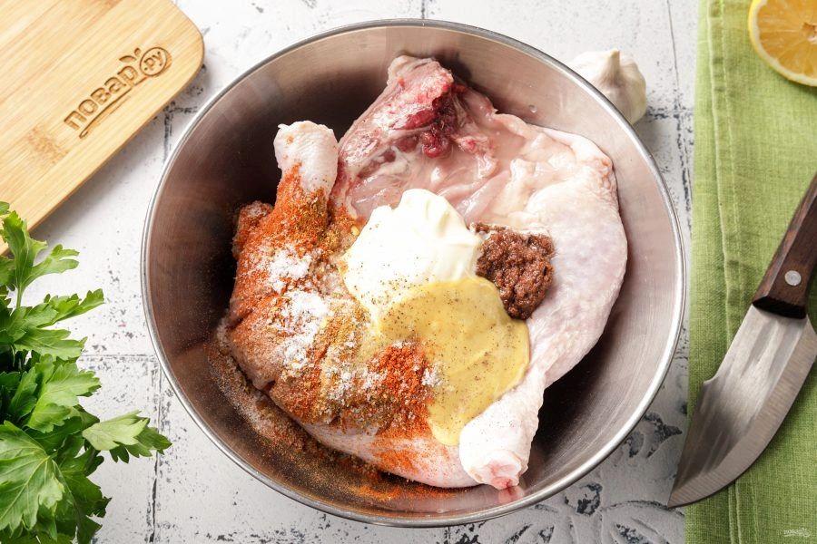 Шаг 3: Жареные куриные ножки