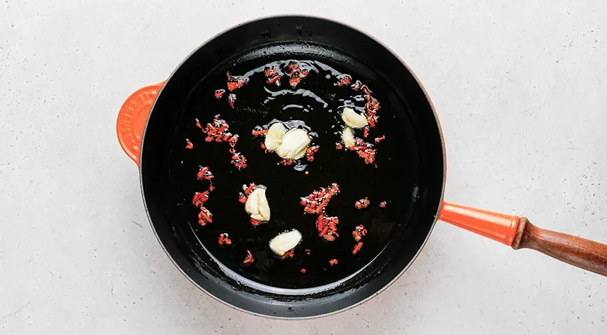 Жареные макароны: шаг 3