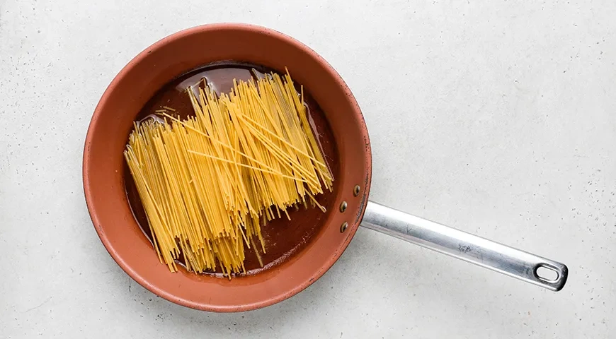 Жареные спагетти: шаг 3