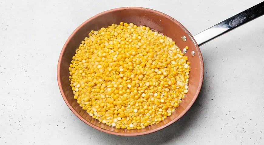 Жареный горох: шаг 3