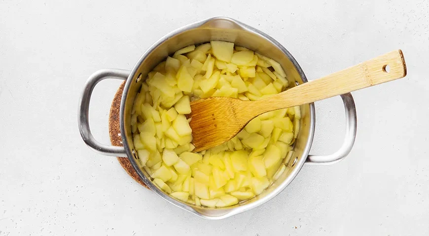 Желейные яблочные конфеты без сахара: шаг 3