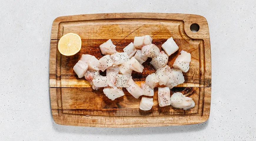 Зубатка в кляре: шаг 3