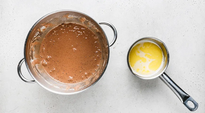 Американский шоколадный бисквит: шаг 4