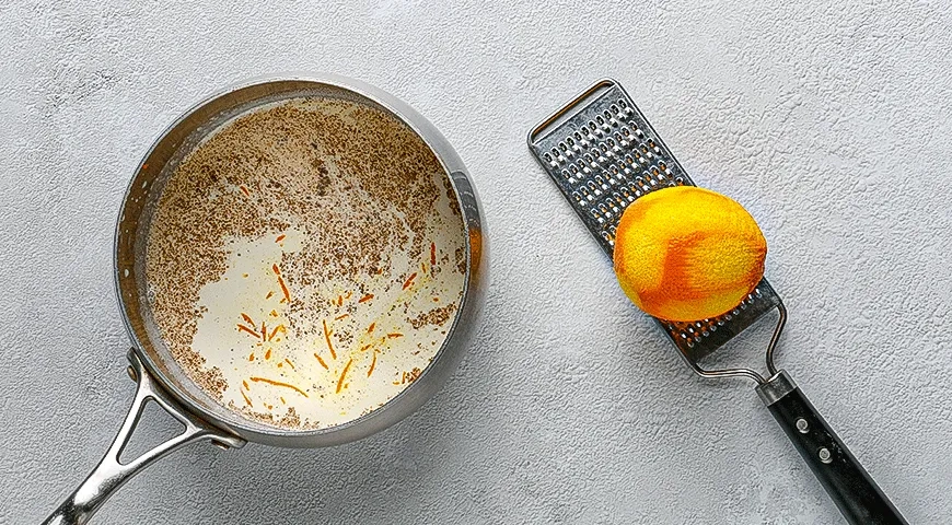 Апельсиновый крем-карамель: шаг 4