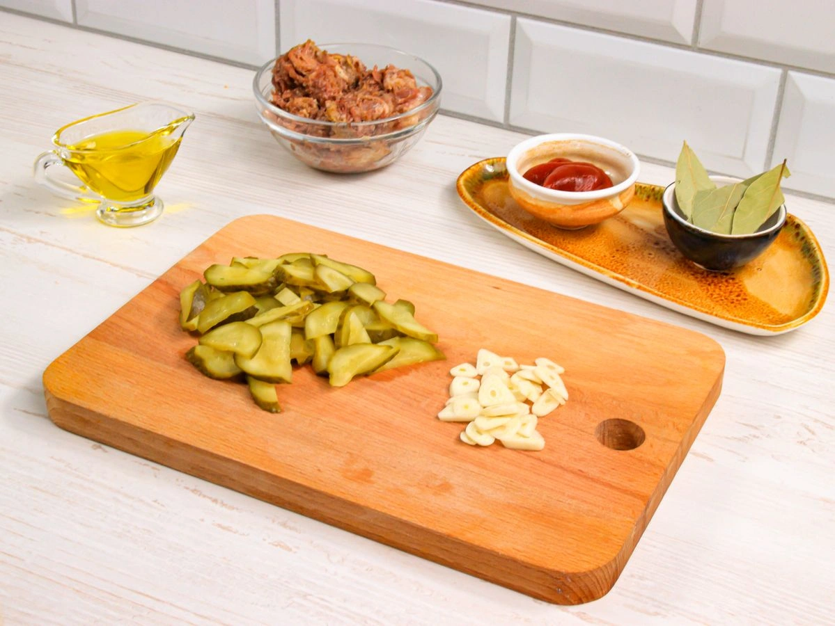 Шаг 4: Азу по-татарски