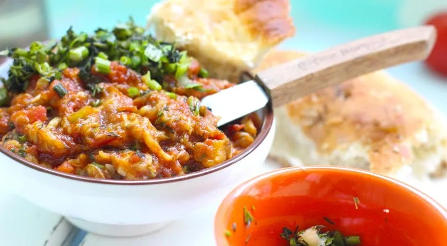 Баклажановая паста Заалук: шаг 4