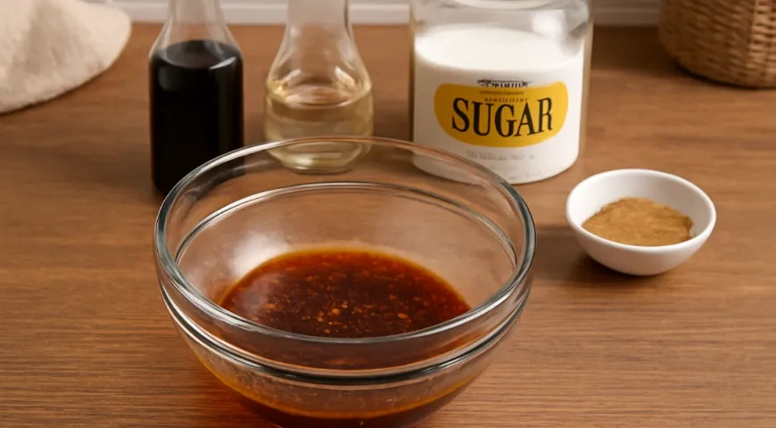 Баклажаны по-корейски быстрого приготовления: шаг 4