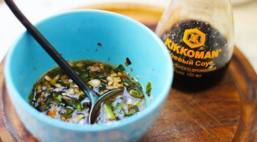 Баклажаны по-корейски Каджи намуль: шаг 4