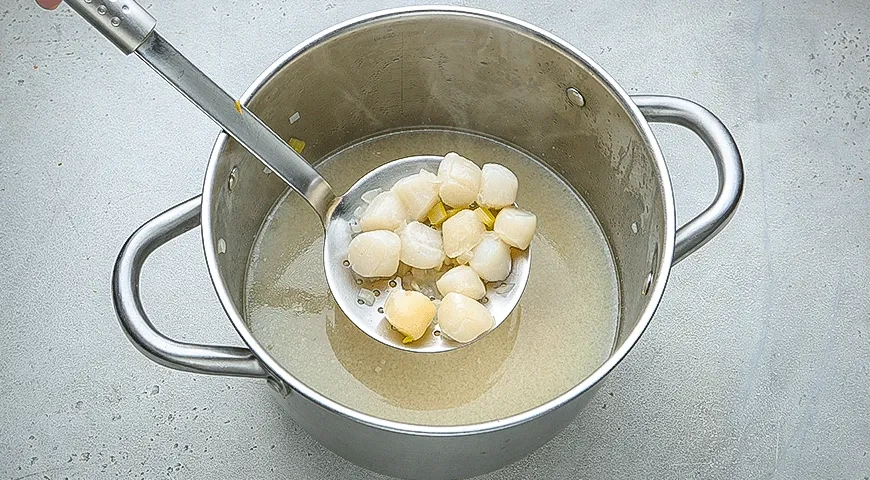 Биск из морепродуктов: шаг 4