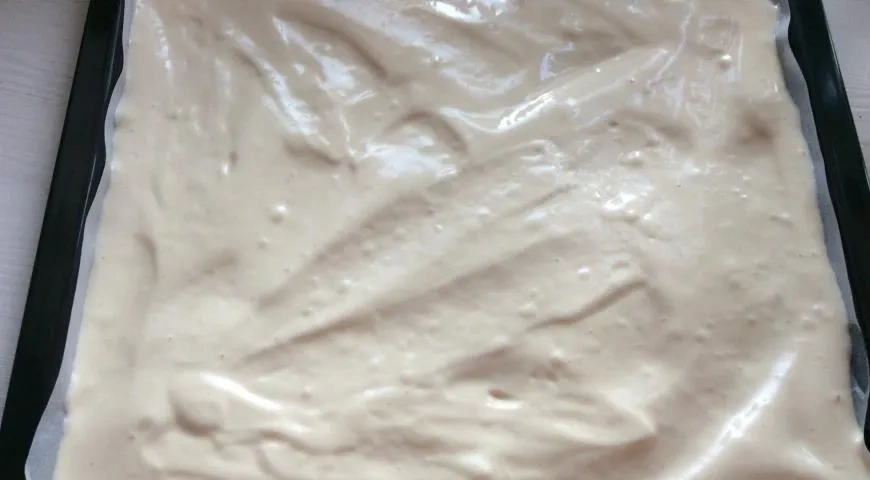 Вкусный бисквитный рулет в домашних условиях: шаг 4