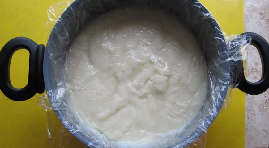 Бисквитный торт "Летний": шаг 4