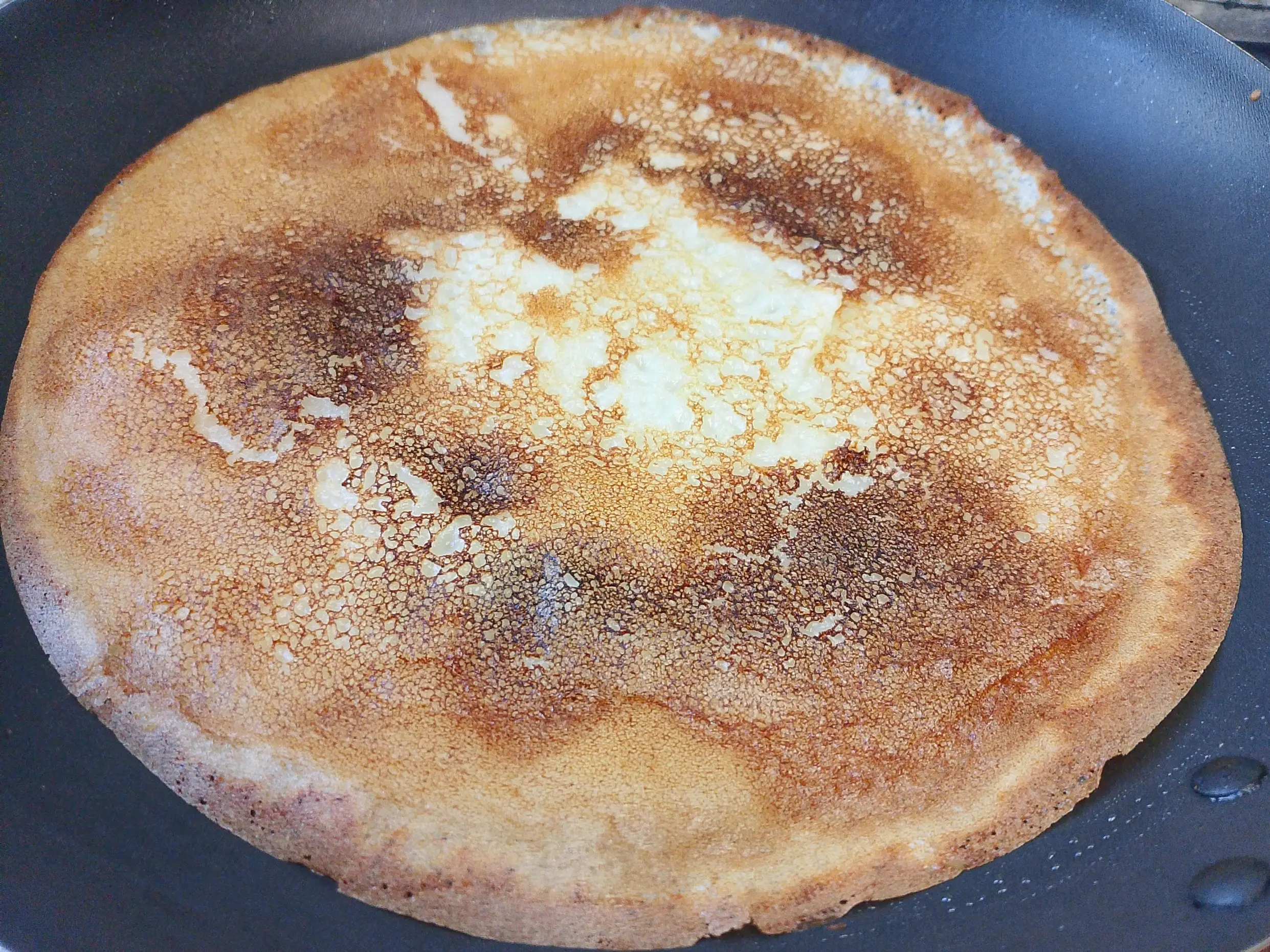 Шаг 4: Блинчики с рикоттой и манго