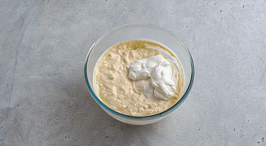 Блинный пирог с творогом из топленого молока «Ярославский»: шаг 4