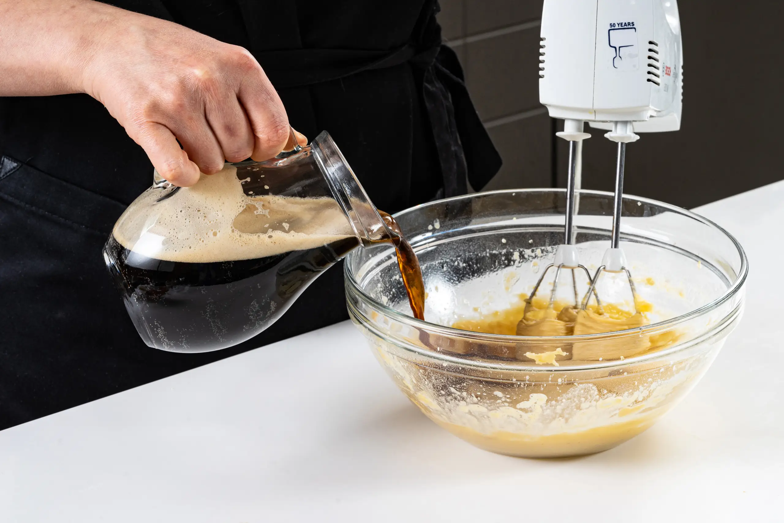 Шаг 4: Блины на темном пиве