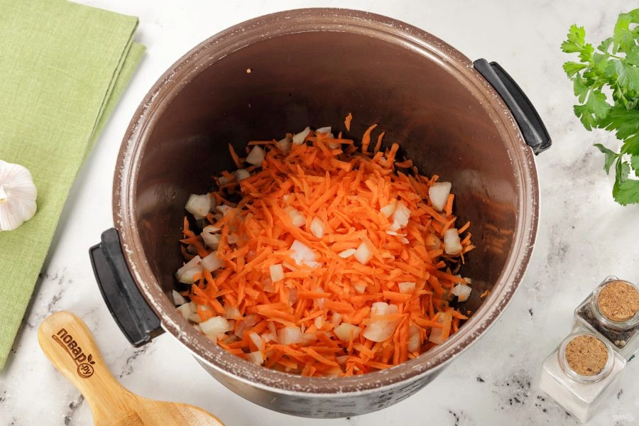 Шаг 4: Борщ в мультиварке