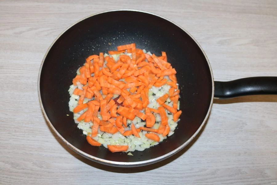 Шаг 4: Борща с морской капустой