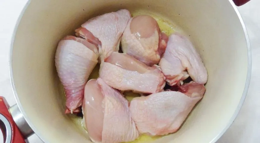 Бозартма из курицы: шаг 4