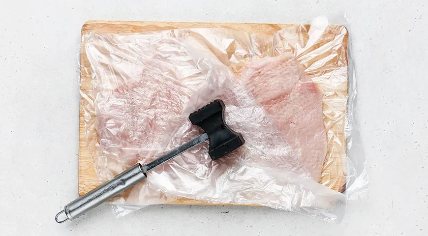 Брускетта Цезарь с курицей: шаг 4