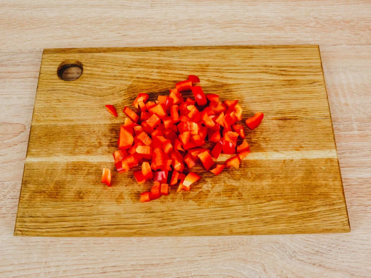 Шаг 4: Булгур с овощами и говядиной