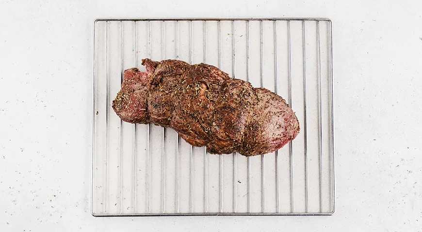 Цезарь с говядиной: шаг 4