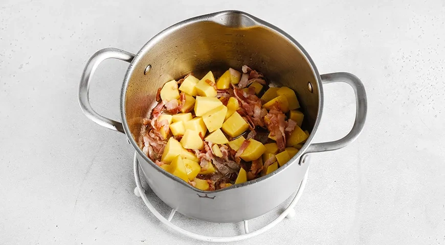 Чешский чесночный суп: шаг 4