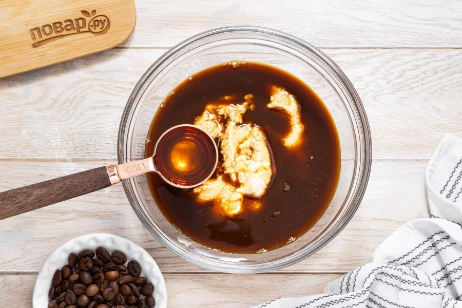 Шаг 4: Чиапудинг тирамису