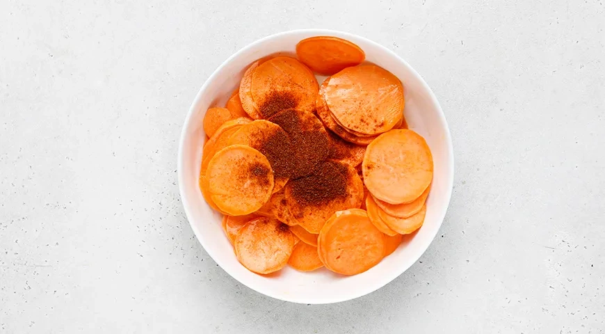 Чипсы из батата: шаг 4