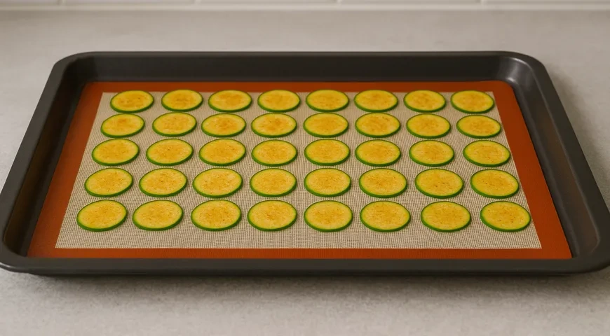 Чипсы из кабачков: шаг 4