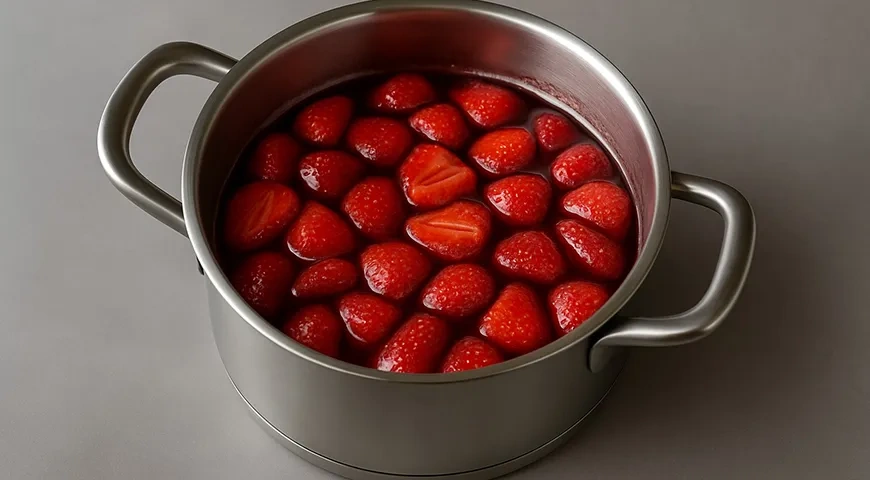 Цукаты из клубники: шаг 4