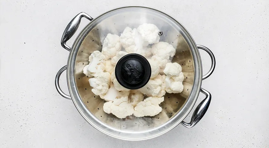 Цветная капуста на пару: шаг 4