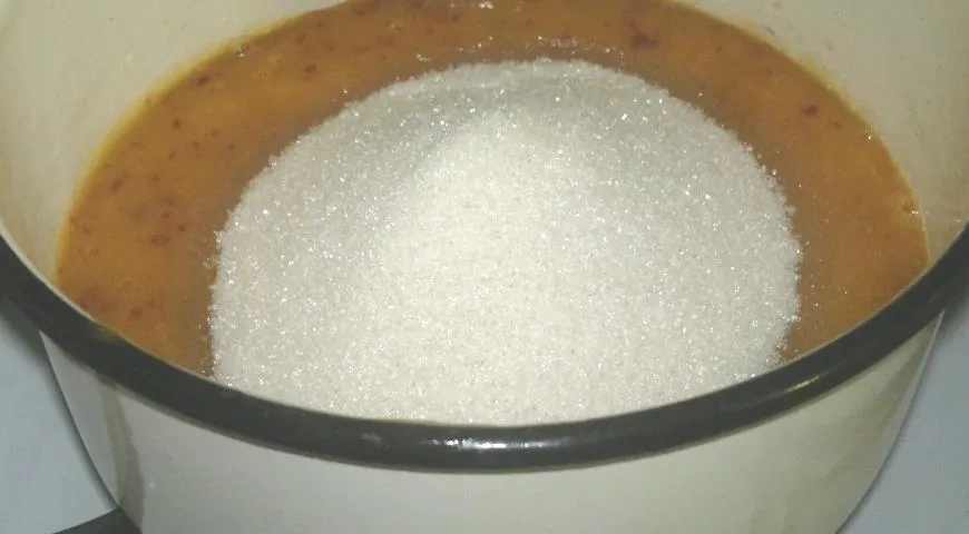 Домашнее сливочно-персиковое мороженое: шаг 4