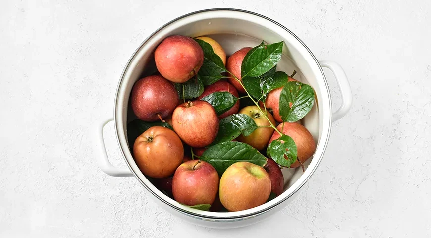 Домашние моченые яблоки: шаг 4