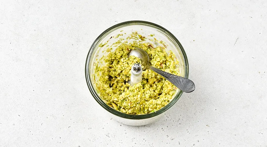 Домашняя фисташковая паста: шаг 4