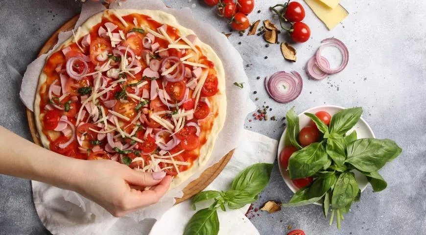 Домашняя пицца: шаг 4