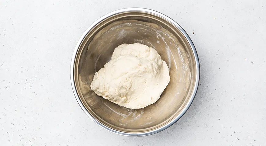 Дрожжевое тесто на воде: шаг 4