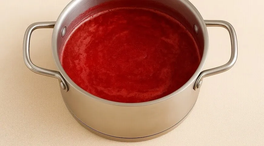 Джем из красной смородины без косточек: шаг 4