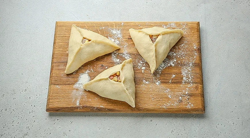 Эчпочмак с курицей и картошкой: шаг 4