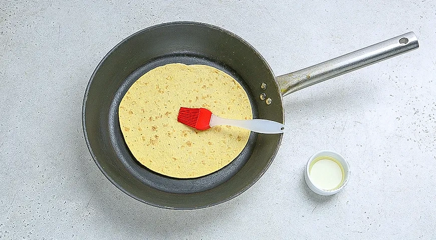 Энчилада с фаршем и сыром: шаг 4