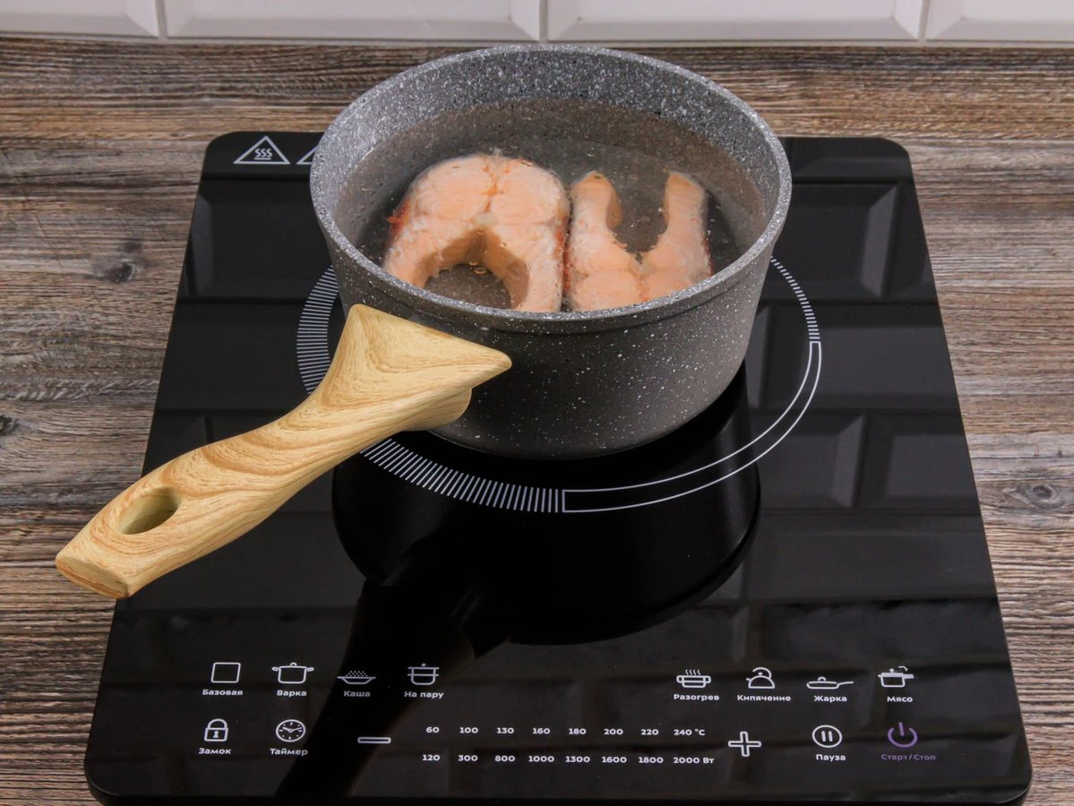 Шаг 4: Фарфалле с красной рыбой